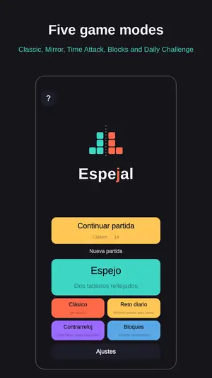 Schermata di Espejal