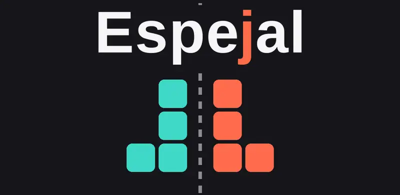 Grafica di Espejal: tavole speculari